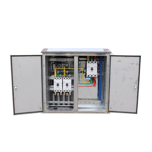 JP cabinet low-voltage integrated distribution box outdoor stainless steel multi-function distribution cabinet intelligent reactive capacitor compensation cabinet jp