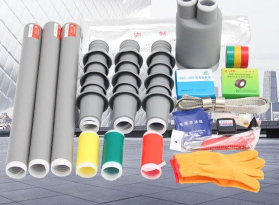 SG 10kv liquid silicone outdoor cold shrink sleeve terminal head WLS-10/3.2 cable head 3*70 95 120mm TPC