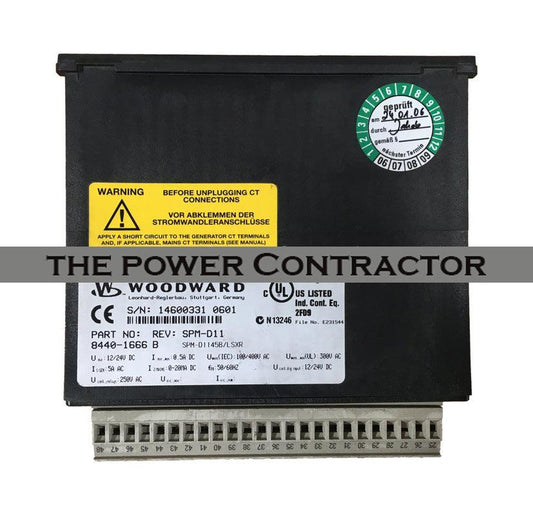 SPM-D11 8440-1715 Woodward Inventory - Power Contractor